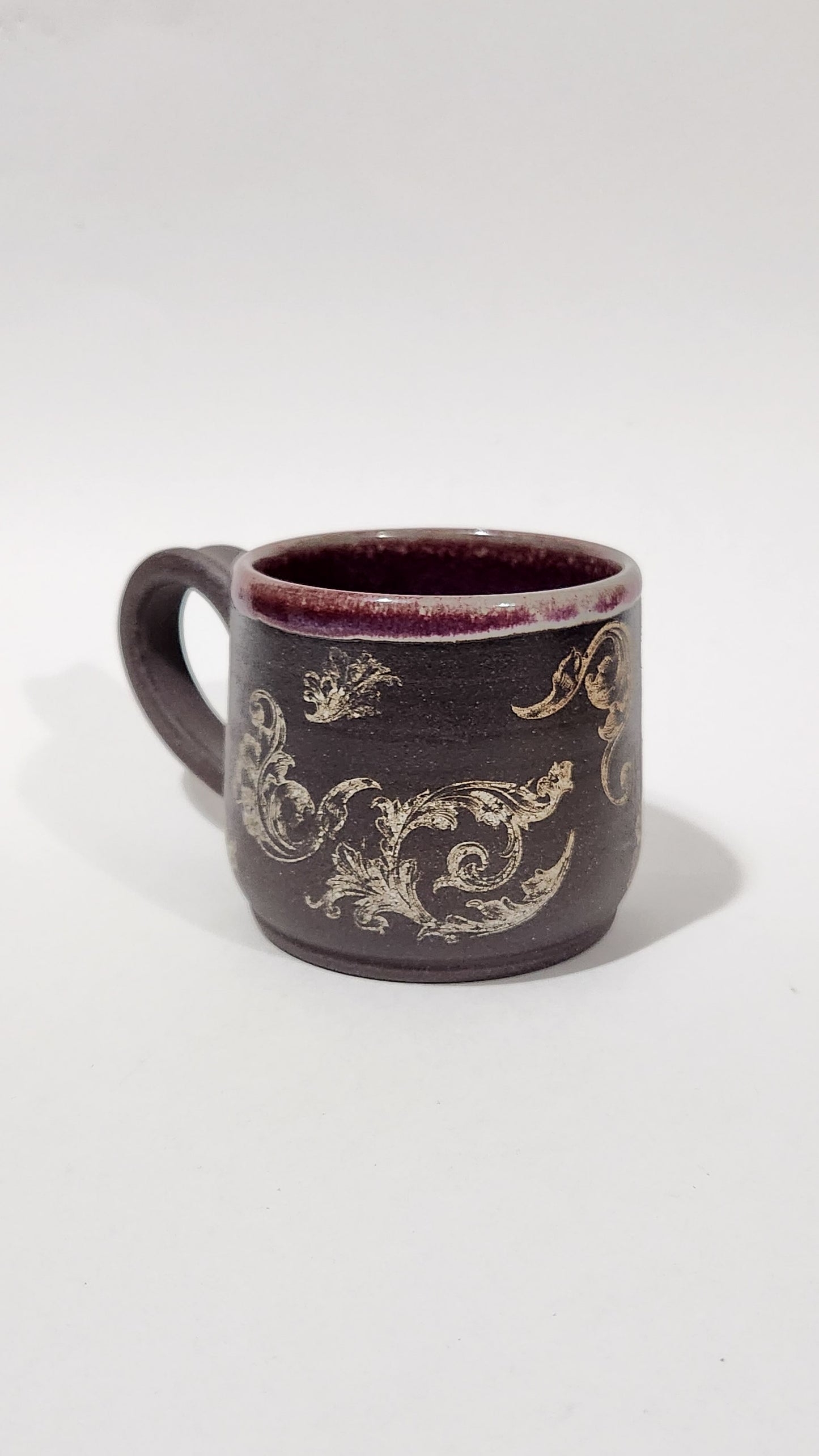 Rustic Flourish Cappuccino Mug 2