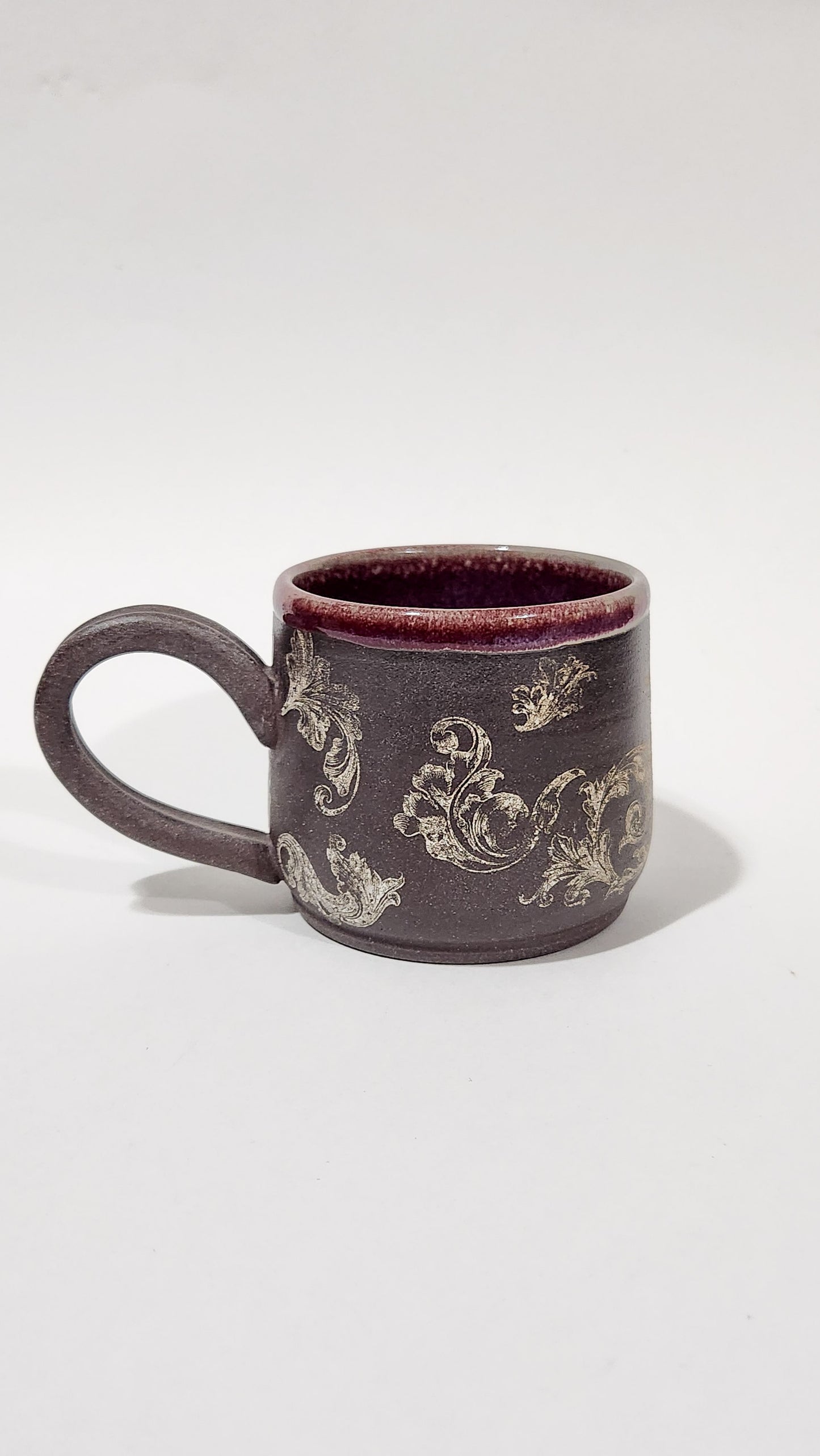 Rustic Flourish Cappuccino Mug 2