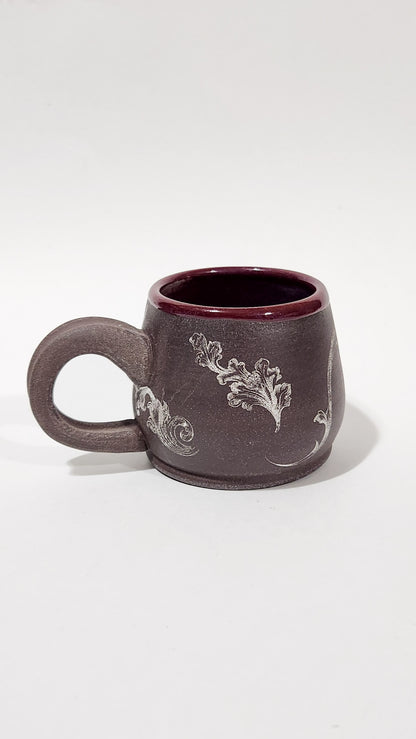 Rustic Flourish Cappuccino Mug 3