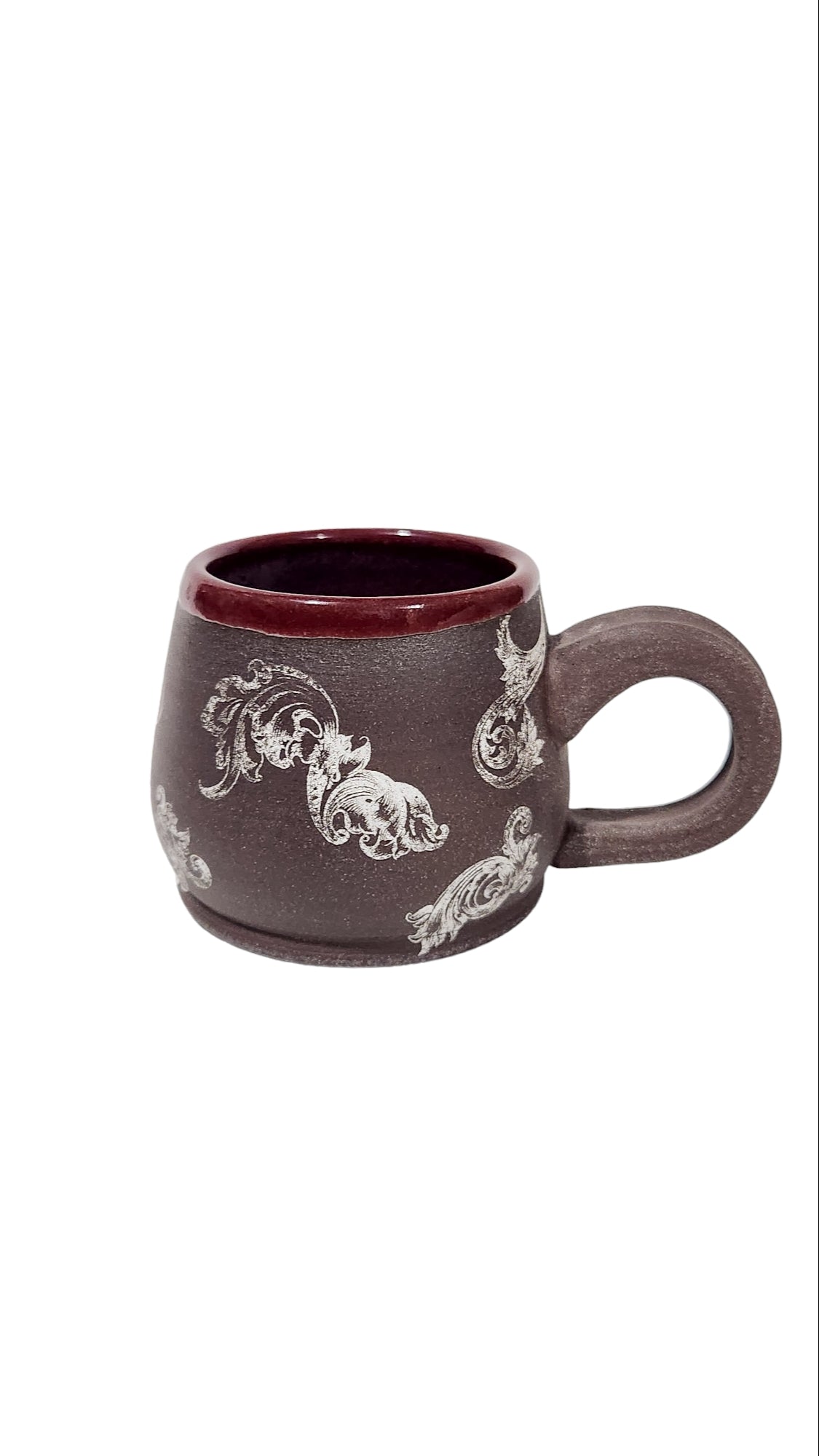 Rustic Flourish Cappuccino Mug 3